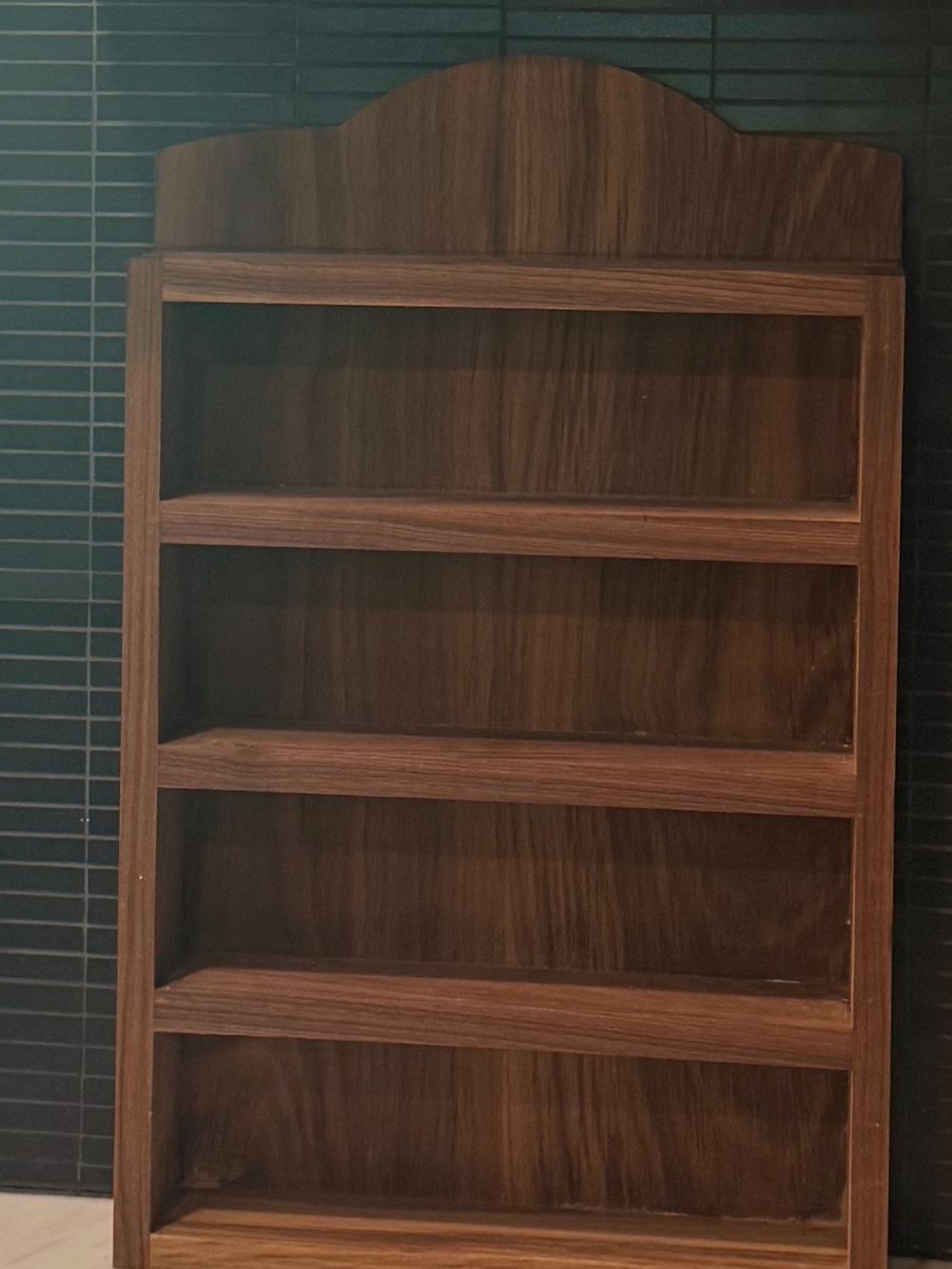 Handmade walnut wood spice rack shelf for Lenox Spice Village